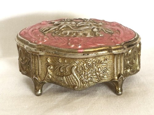 Vintage schmuckdose ringdose - schmuckdose,