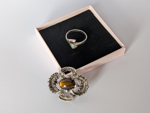 Schmuckset 925 silber ring - schmuckset,
