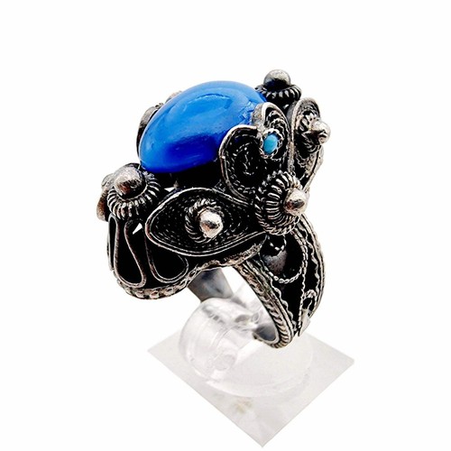 Vintage-Silber-Filigranring