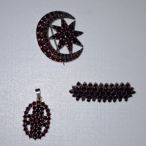 Granat antike schmuck - granat,