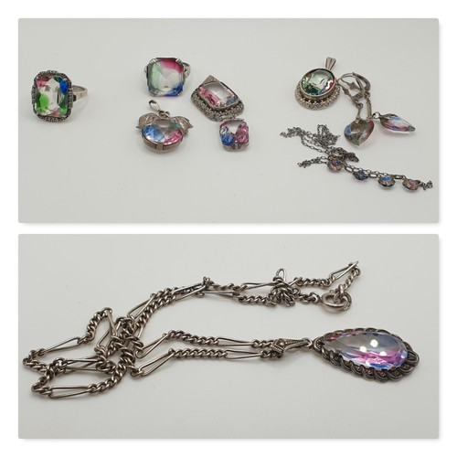 Konvolut schmuck silber 800 - konvolut,