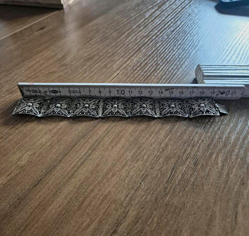 Vintage silber armband - silber,