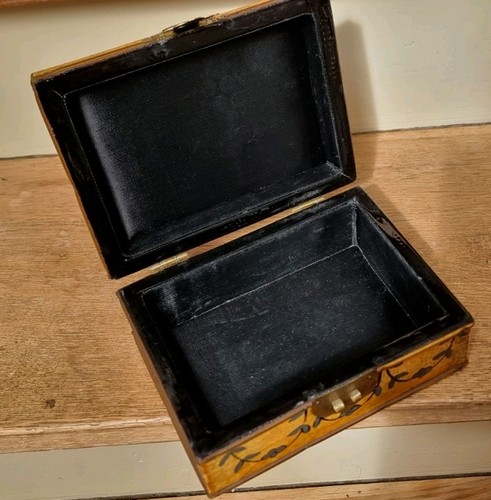 Schmuckschatulle holz vintage - schmuckschatulle,