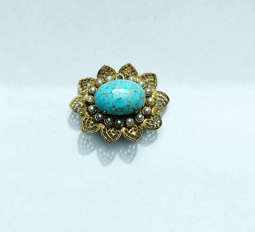 Vintage brosche antik - vintage, brosche,