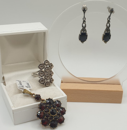 Konvolut schmuck silber - konvolut,