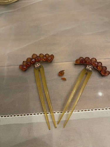Antike haarnadel mit - 2,