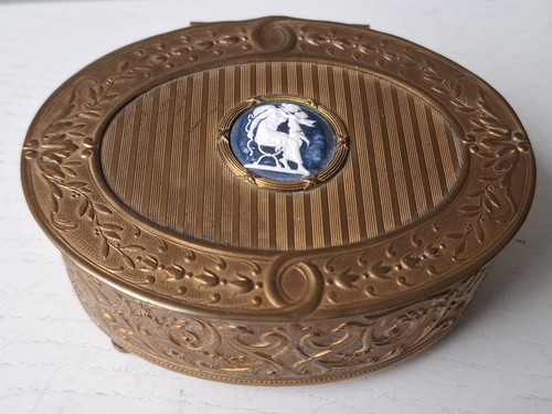 Antike schmuckdose mit - antike, cameo