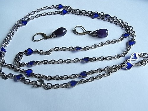 Lange antik kette mit - cm,