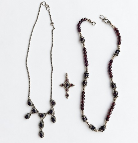 Vintage granat schmuck - vintage,