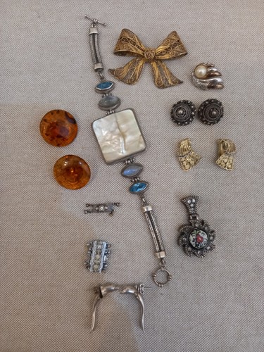 Silber schmuck konvolut - silber,