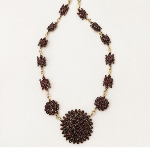 Vintage granat schmuck - vintage,