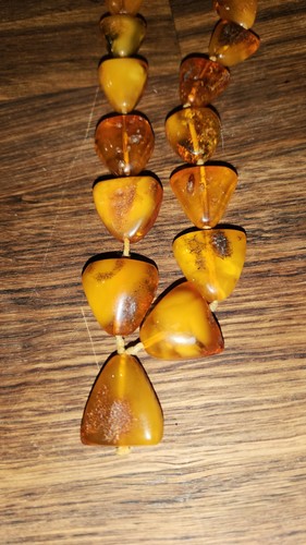 Antike bernsteinkette ca - ca, 50