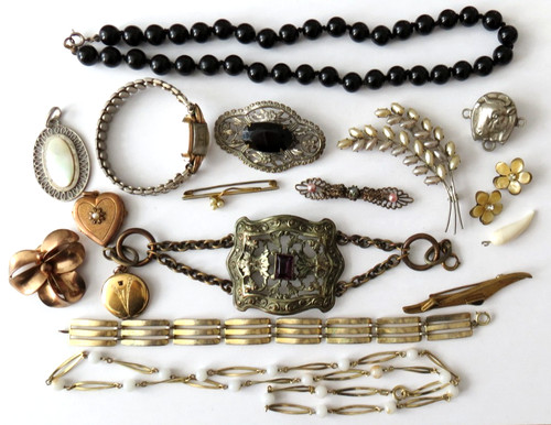 Vintage konvolut antik schmuck - vintage,