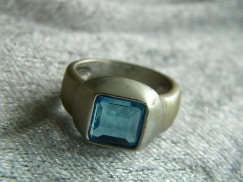 Ring alt silber farbig - alt,