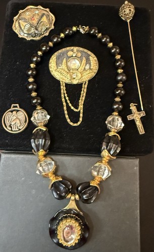 Antik schmuckset konvolut - antik,