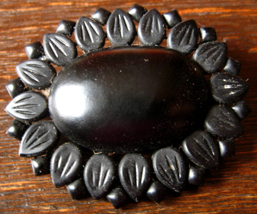 Biedermeier brosche - biedermeier,