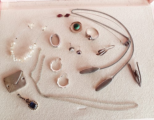Konvolut silberschmuck - konvolut,