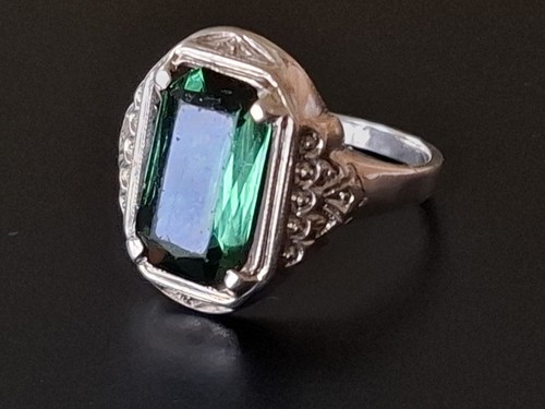 Art déco ring silber - art, 830