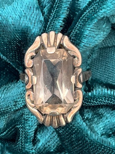 Vintage damen ring - damen, silber