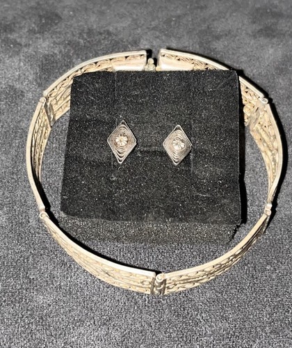 Jugendstil demi parure - demi-parure, •