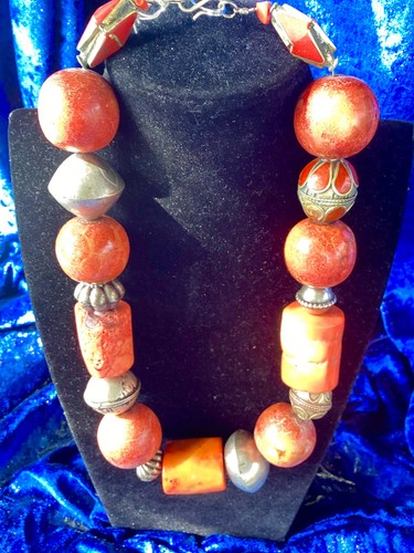 Tribal trade bead kette antik - tribal,
