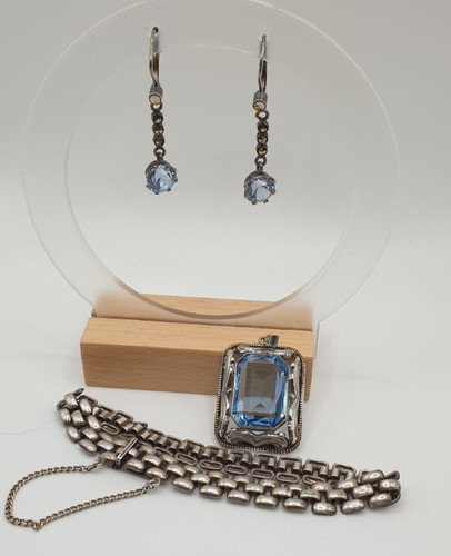 Konvolut schmuck silber - konvolut,