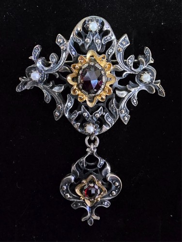 Antiker bauernschmuck silber - antiker,