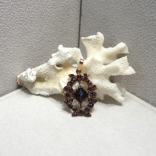 Granat anhänger granatschmuck - granat,