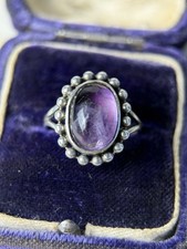 Jugendstil Ring „AM“ Gr