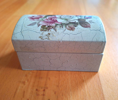 Vintage schmuckschatulle mit - vintage,