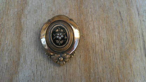Alte schaumgoldbrosche - alte,
