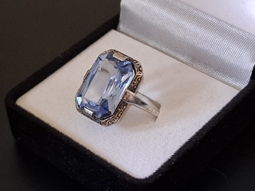 Art déco ring silber - silber, 835