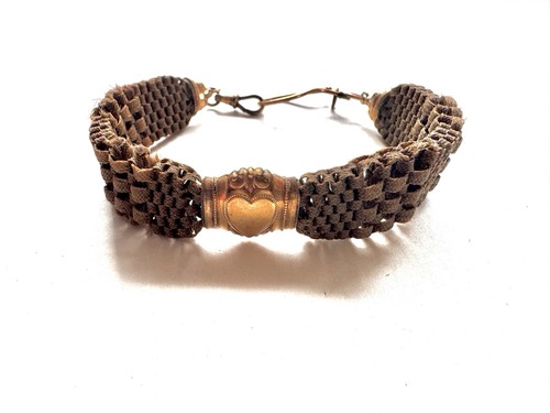 Haargeflecht armband echthaar - haargeflecht,